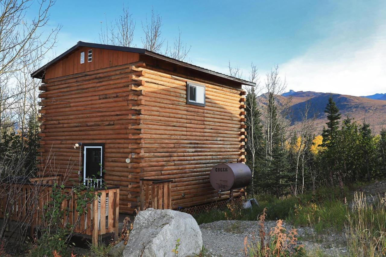 Denali Park View Family Log Cabin Exteriér fotografie